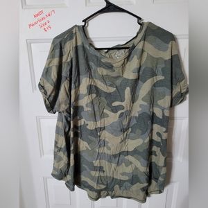 Camo Top